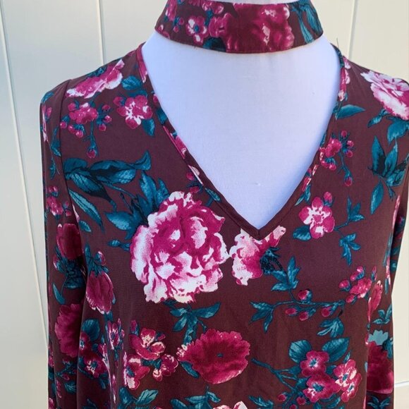 Peach Love Floral Dress size Small - Picture 6 of 14